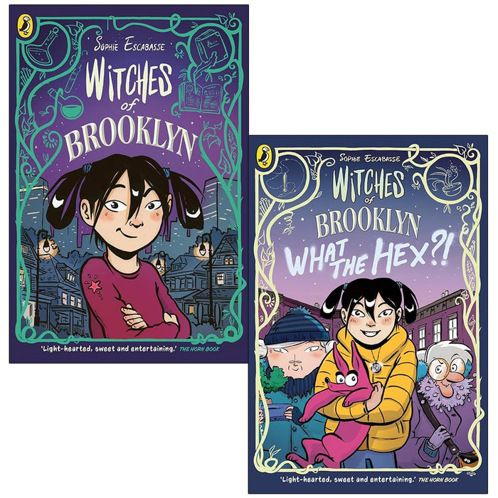 Witches of Brooklyn Graphic Novel 2 Books Collection Set By Sophie Escabasse (Witches of Brooklyn and What the Hex?)