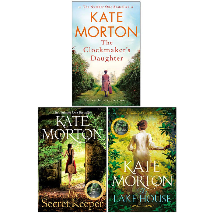 Kate Morton Collection 3 Books Set (The Clockmakers Daughter, The Secret Keeper, The Lake House)