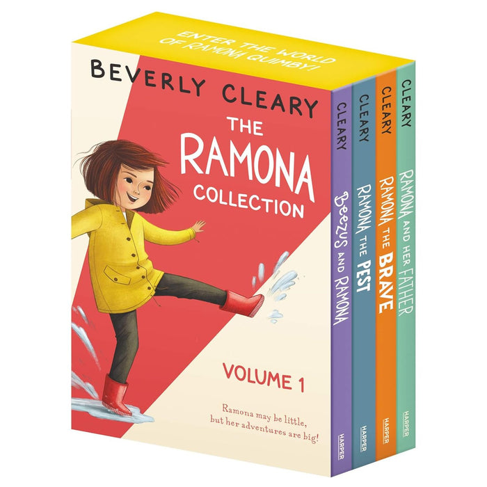 The Ramona 4-Book Collection, Volume 1: Beezus and Ramona, Ramona and Her Father, Ramona the Brave, Ramona the Pest: 01