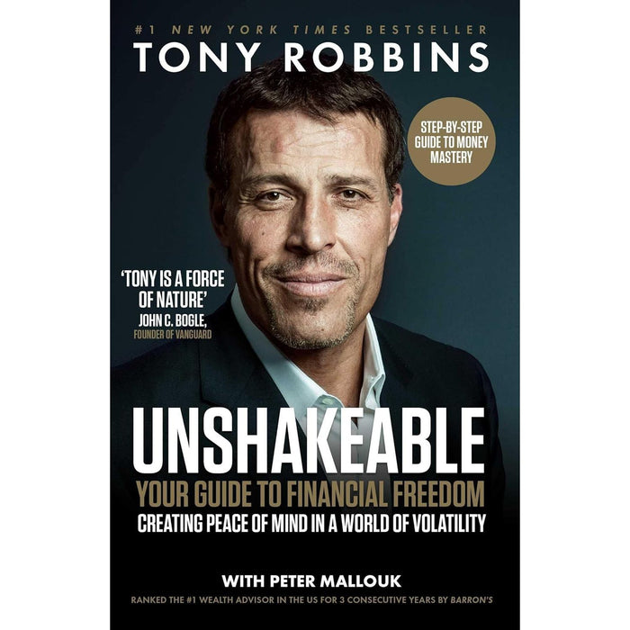 Tony Robbins Collection 2 Books Set (Unshakeable, Holy Grail of Investing)