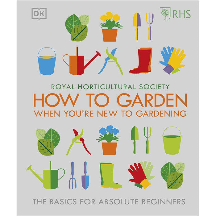 The Gardening Book: Monty Don & RHS How To Garden When You're New To Gardening 2 Books Set  (HB) - The Book Bundle