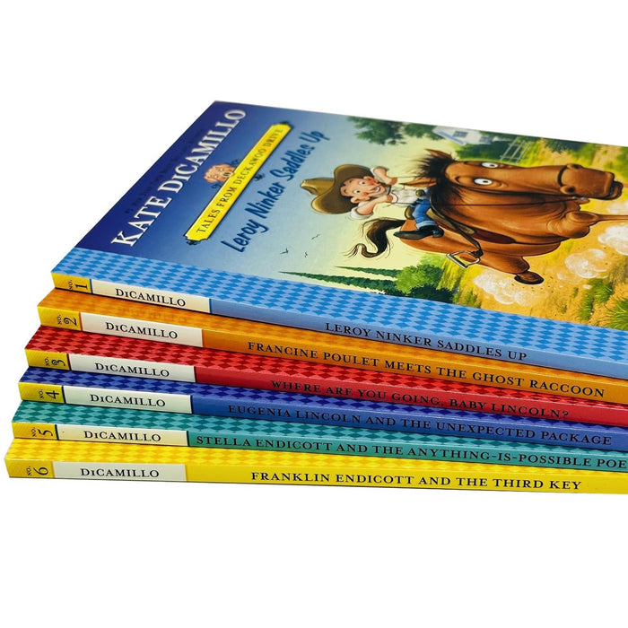 Tales from Deckawoo Drive Volume 1-6 Books Collection Set By Kate DiCamillo and Illustrated By Chris Van Dusen