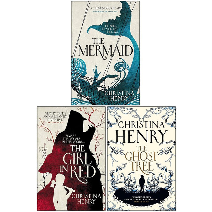 Christina Henry Collection 3 Books Set (The Mermaid, The Girl in Red & The Ghost Tree)