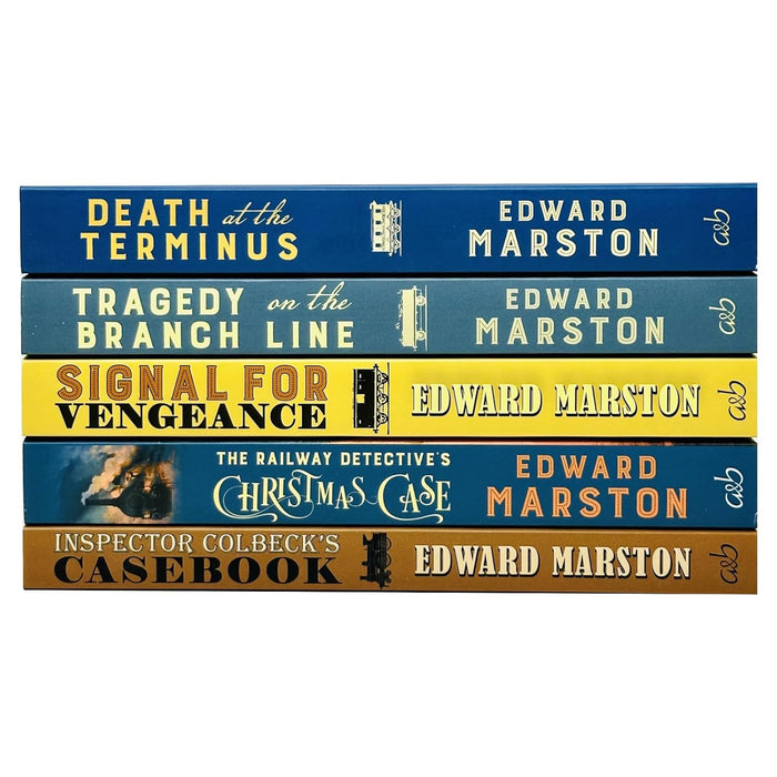 Railway Detective Series 5 Books Collection Set By Edward Marston (Death at the Terminus)