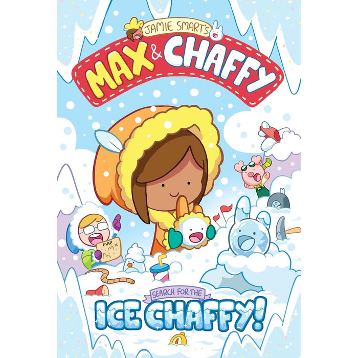 Max and Chaffy Series 4 Books Collection Set By Jamie Smart (Hunt For the Pirates Gold!)