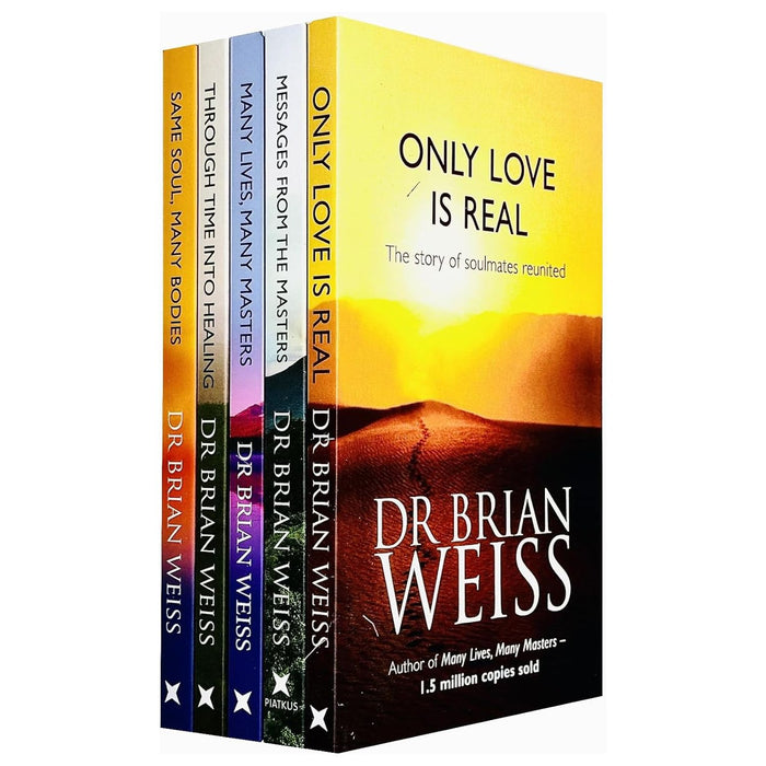 Dr. Brian Weiss 4 Books Collection Set Through Time,Many Live,Only Love is Real