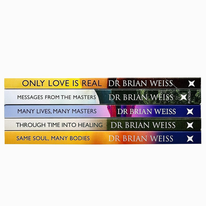 Dr. Brian Weiss 4 Books Collection Set Through Time,Many Live,Only Love is Real