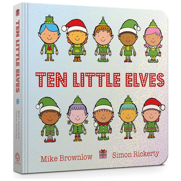 Ten Little Board Book Collection 3 Books Set By Mike Brownlow (Superheroes, Elves & Unicorns)