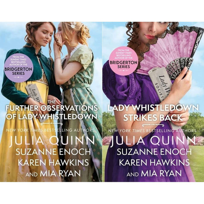 The Further Observations of Lady Whistledown and Lady Whistledown Strikes Back - 2 Book Set Collection