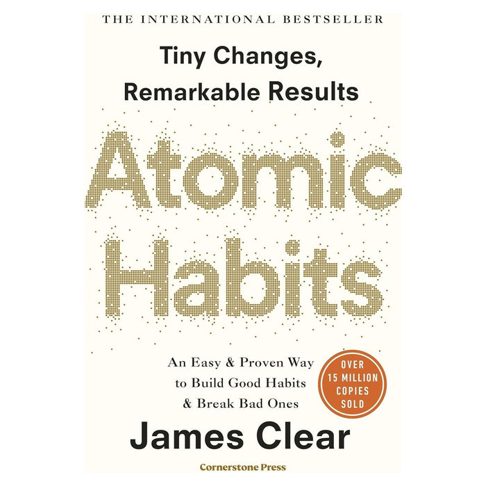 Atomic Habits, 360 Degree Excel at Anything and Everything & The Science of Being Great 3 Books Collection Set