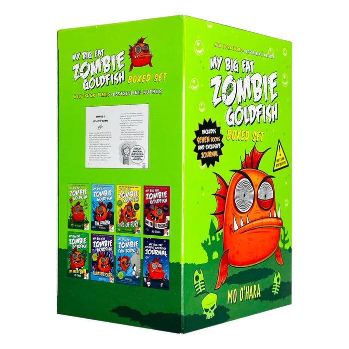 My Big Fat Zombie Goldfish Boxed Set Includes 7 Books and Exclusive Journal by Mo O'Hara