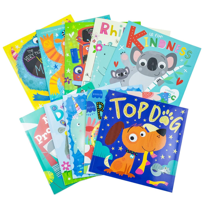 The Very Hungry Worry monster Behaviour & Emotions library 10 books set