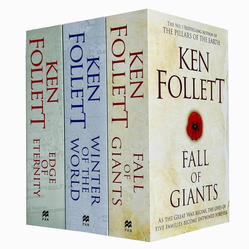 Ken Follett Century Trilogy War Stories Collection 3 Books Set - The Book Bundle