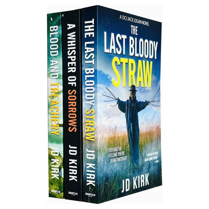 DCI Logan Crime Thrillers 4-6 Collection 3 Books Set By JD Kirk