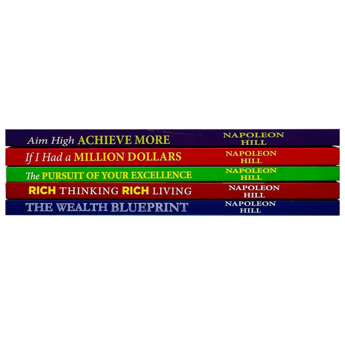 The Hello Money Series Collection 5 Books Set By Napoleon Hill (Aim High Achieve More)