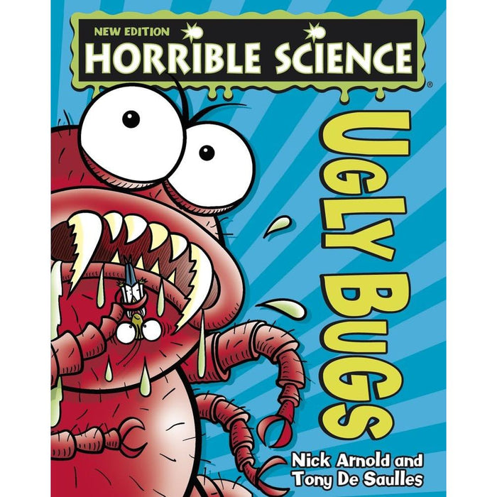 Horrible Science Collection 3 Books Set By Nick Arnold (Ugly Bugs, Painful Poison & Killer Energy)