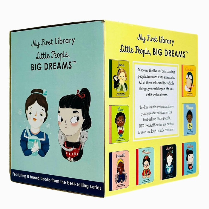 My First Library Little People, Big Dreams Series 8 Books Collection Set