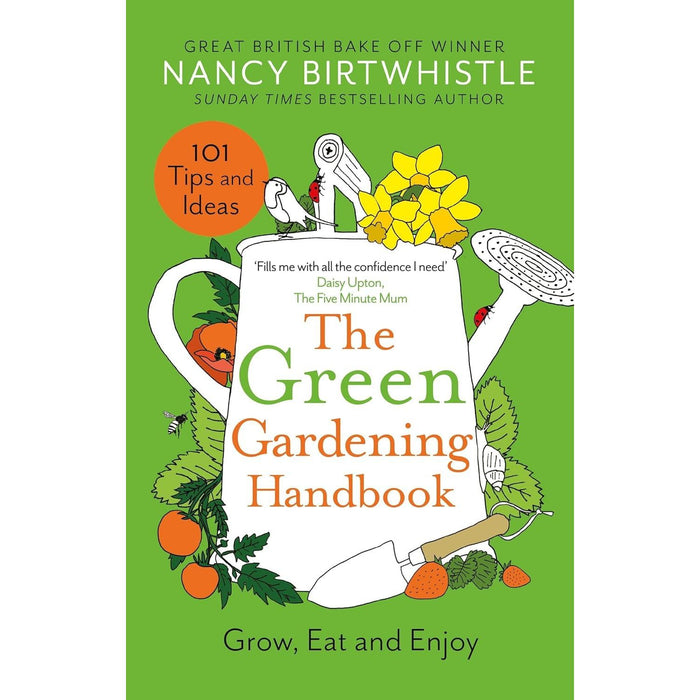 Nancy Birtwhistle Collection 3 Books Set (The Green Gardening Handbook, The Green Budget Guide & Sizzle & Drizzle) Hardcover