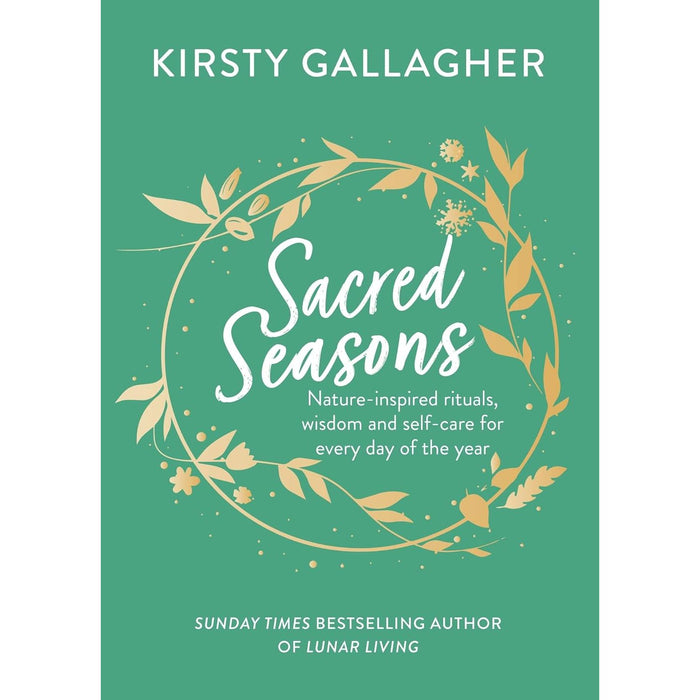 Kirsty Gallagher Collection 5 Books Set (Goddess Path,Sacred Seasons,Lunar Living)