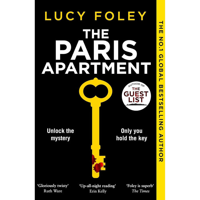 Lucy Foley Collection 4 Books Set (The Midnight Feast (HB), The Paris Apartment, The Hunting Party, The Guest List - The Book Bundle