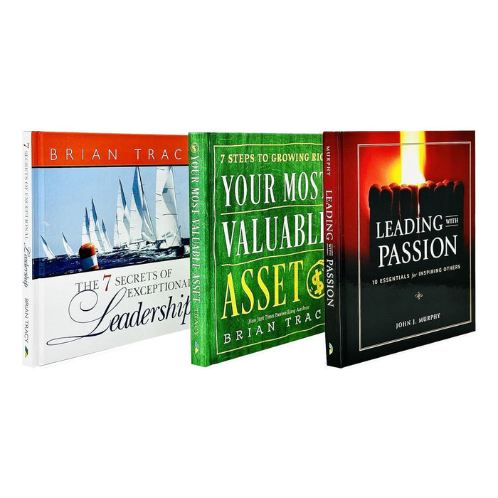 Leading with Passion, Your Most Valuable Asset & The 7 Secrets of Exceptional Leadership 3 Books Collection Set