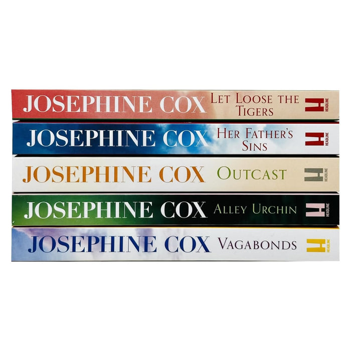 Josephine Cox Queenie and Emma Grady Sagas 5 Books Collection Set (Her Father's)