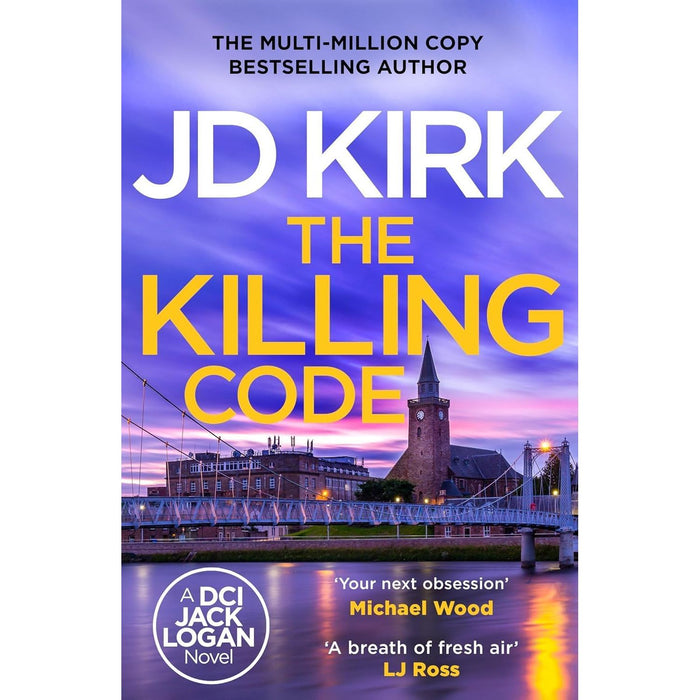 DCI Logan Crime Thrillers 1-9 Books Collection Set By JD Kirk (A Litter of Bones,Thicker Than Water)