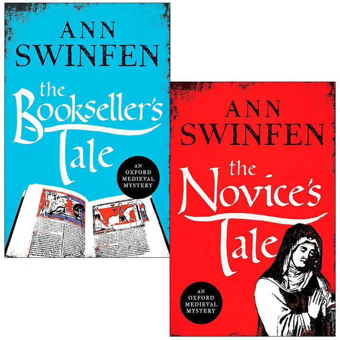 Ann Swinfen Oxford Medieval Mysteries Collection 2 Books Set (The Bookseller's Tale and The Novice's Tale)