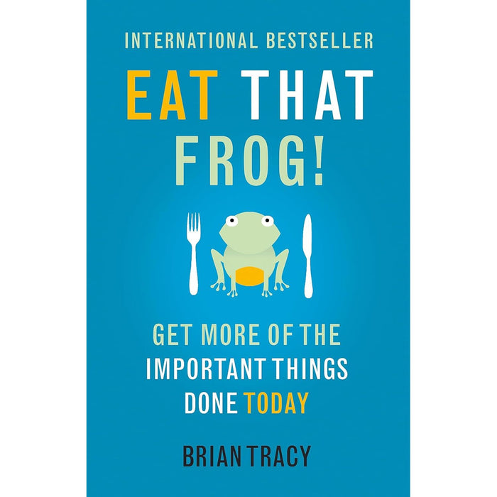 Brian Tracy Collection 3 Books Set Get It Done Now!, Eat That Frog,Get Rich Now