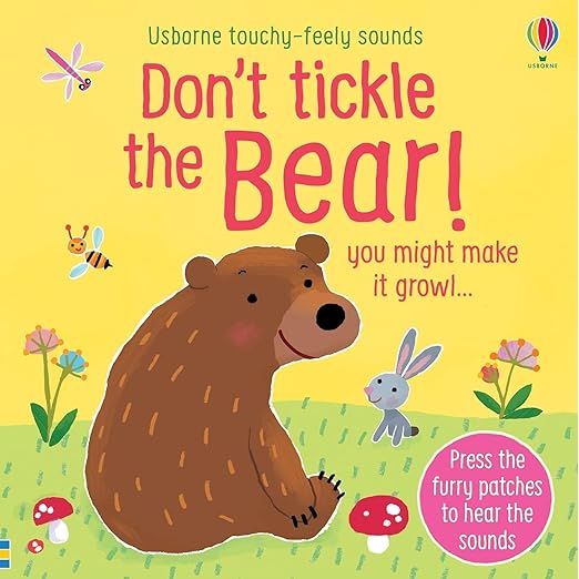 Usborne Don't Tickle Wildlife Collection 5 Books Set Series 2 (Touchy-Feely Sound Books) - The Book Bundle