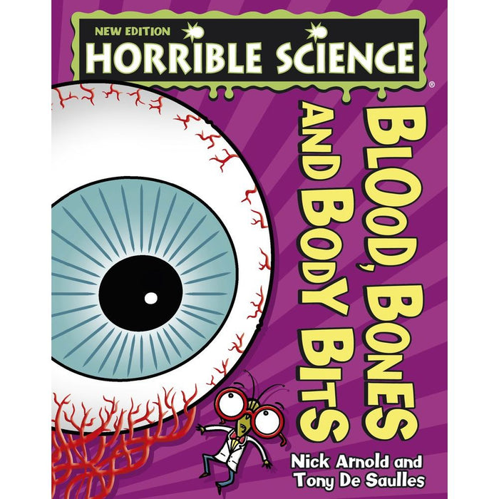 Horrible Science 3 Books Set By  Nick Arnold and Tony De Saulles (Blood, Bones and Body ,BitsBulging Brains, Disgusting Digestion)