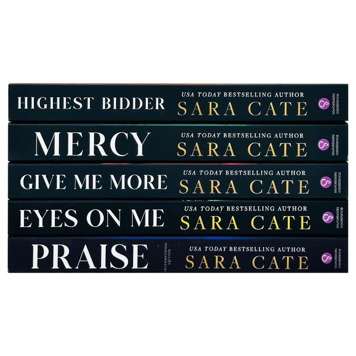 Salacious Players Club Collection 5 Books Set By Sara Cate (Mercy, Highest Bidder)