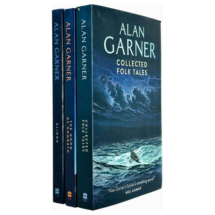 Alan Garner Collection 3 Books Set (Collected Folk Tales, Moon of Gomrath and Elidor)