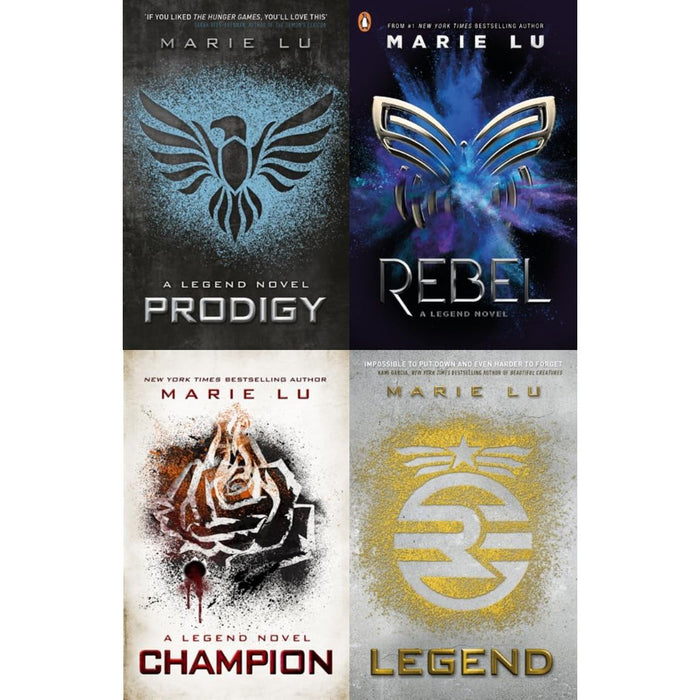 The Legend 4 Books Collection Set - Legend, Prodigy, Champion, Rebel by ...