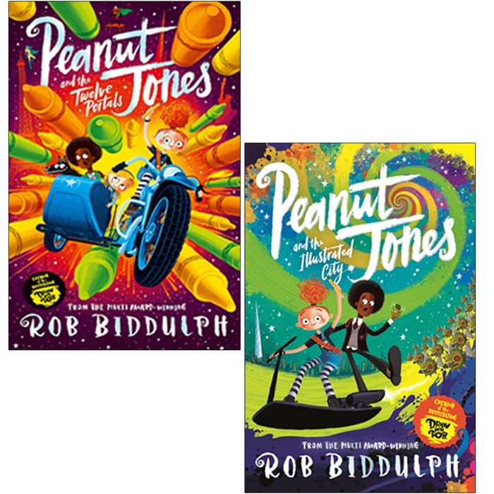 Peanut Jones Series 2 Books Collection Set By Rob Biddulph