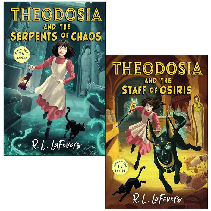 Robin LaFevers Theodosia Series 2 Books Collection Set (Theodosia and the Serpents of Chaos & Theodosia and the Staff of Osiris)