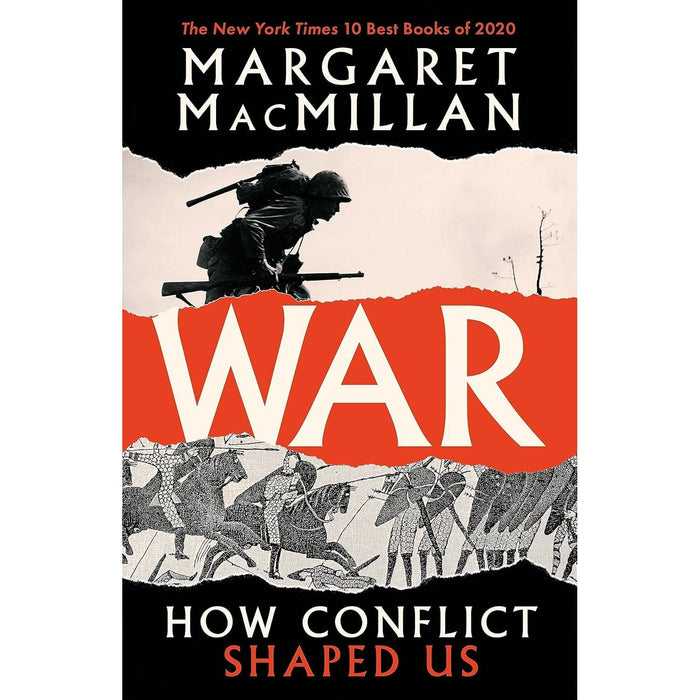 War How Conflict Shaped Us, Goose Green & Born For War 3 Books Collection Set