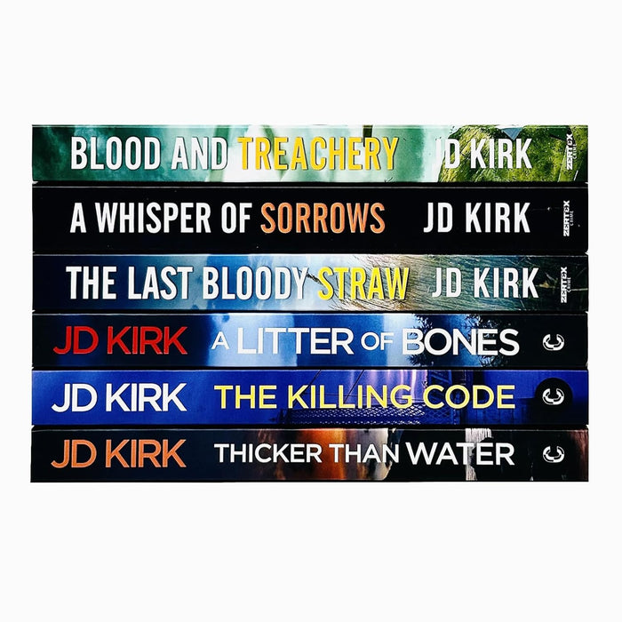 DCI Logan Crime Thrillers 1-12 Books Collection Set By JD Kirk