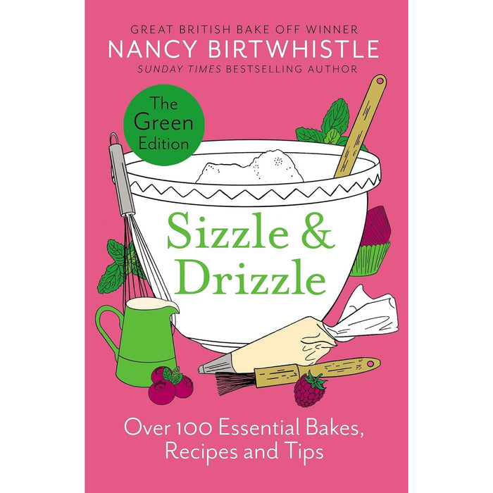 Nancy Birtwhistle Collection 3 Books Set (The Green Gardening Handbook, The Green Budget Guide & Sizzle & Drizzle) Hardcover