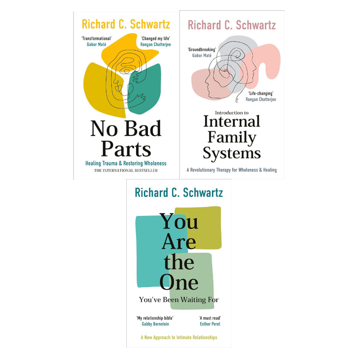 Richard Schwartz 3 Books Set (No Bad Parts, Introduction to Internal Family Systems, You Are the One You’ve Been Waiting For)