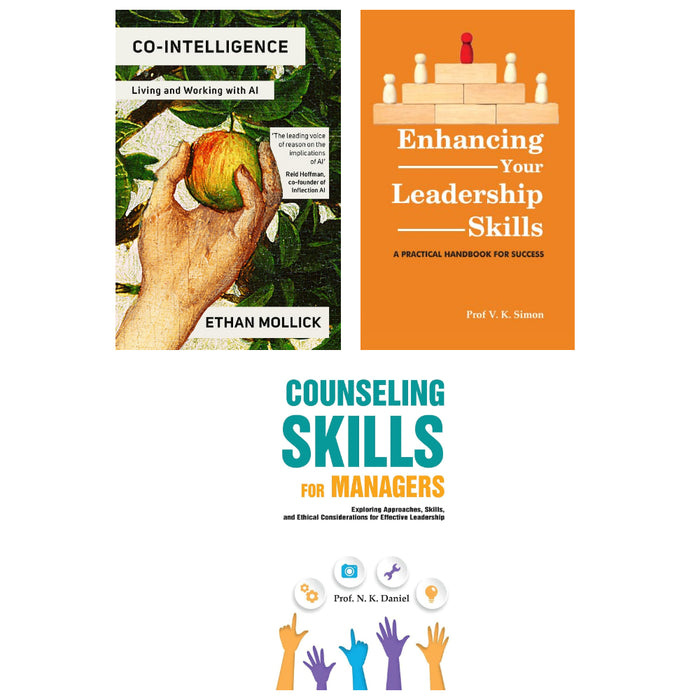 Co-Intelligence, Enhancing Your Leadership Skills, Counseling Skills For Managers 3 Book Set