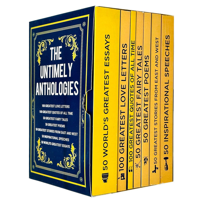 The Untimely Anthologies 7 Books Collection Set (50 World’s Greatest Essays)