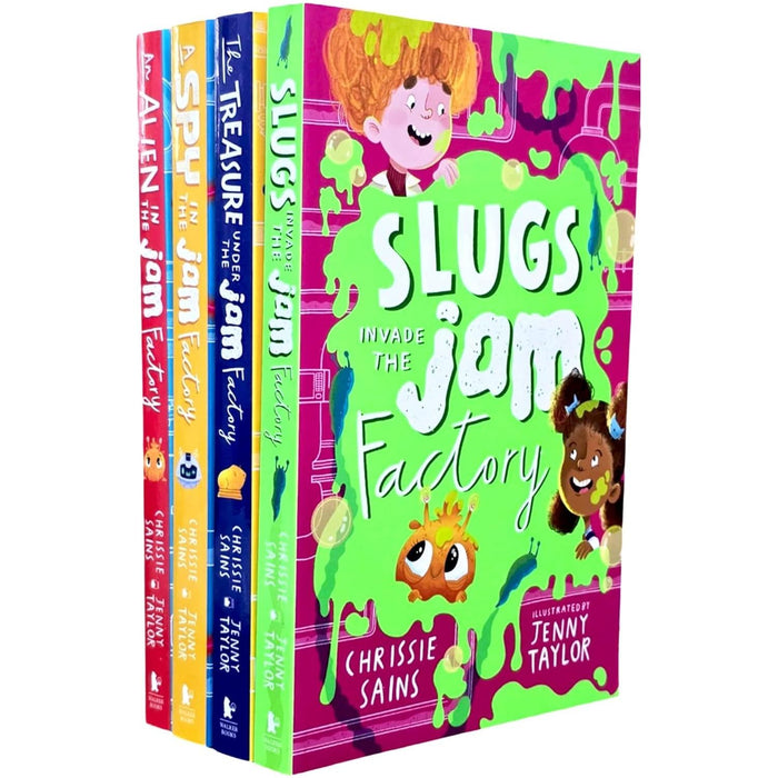 An Alien in the Jam Factory Series 4 Books Collection Set (An Alien in the Jam Factory)