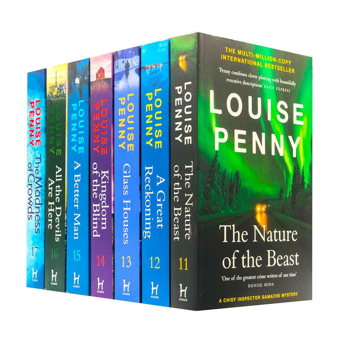 Chief Inspector Gamache Book Series 11-17 Collection 7 Books Set by Louise Penny