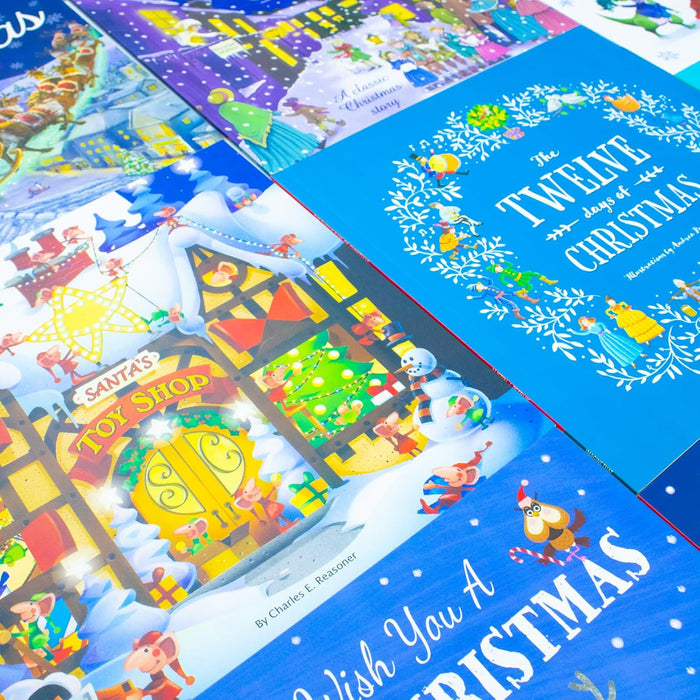 Santa's Big Pack of Christmas Stories 10 Book Collection: (Christas Carol)