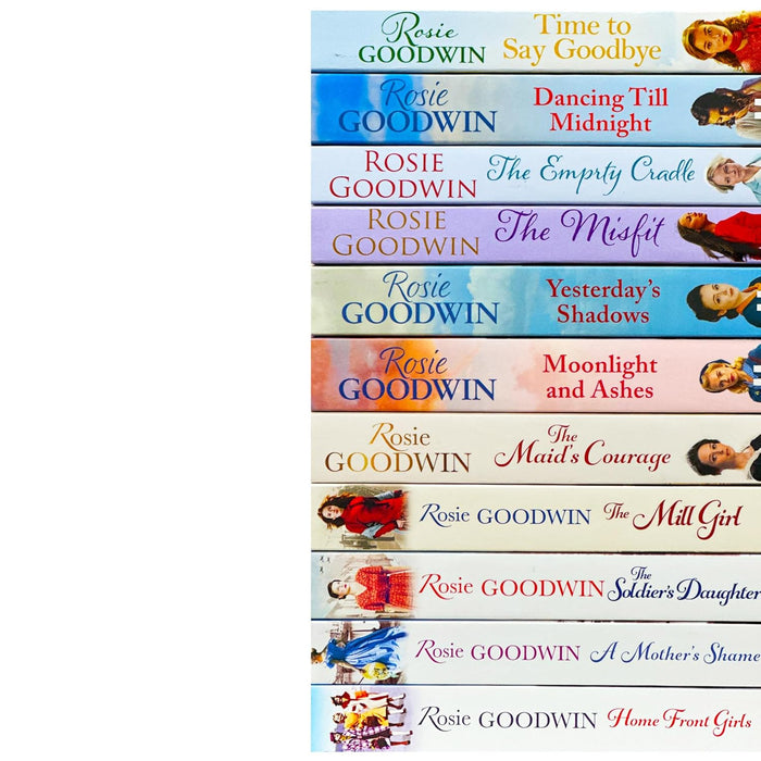 Rosie Goodwin 11 Books Collection Set (Dancing Till Midnight, Yesterday's Shadows)