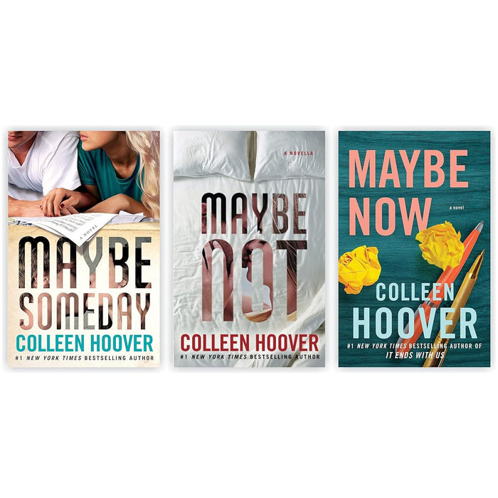 Maybe Someday Series Collection 3 Books Set By Colleen Hoover (Maybe Someday, Maybe Not, Maybe Now)