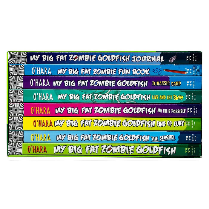 My Big Fat Zombie Goldfish Boxed Set Includes 7 Books and Exclusive Journal by Mo O'Hara