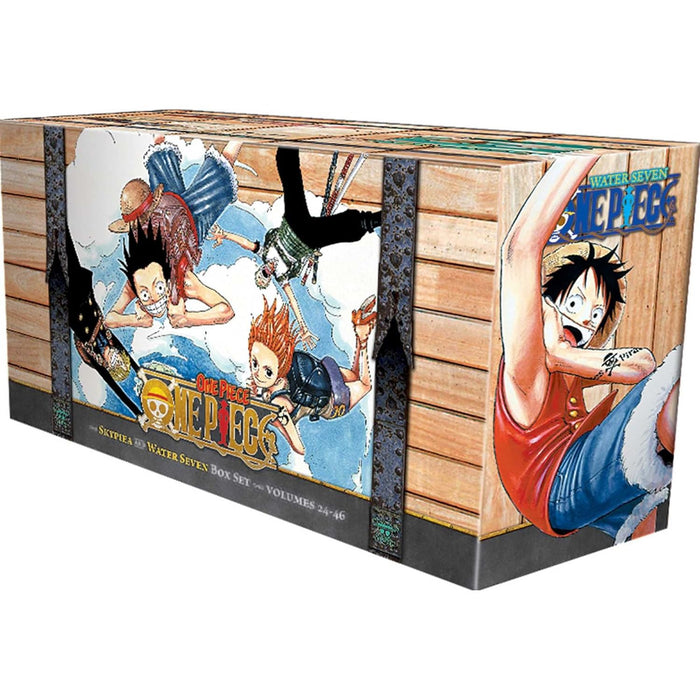 One Piece Box Set 2: Skypiea and Water Seven: Volumes 24-46 with Premium (Volume 2) (One Piece Box Sets