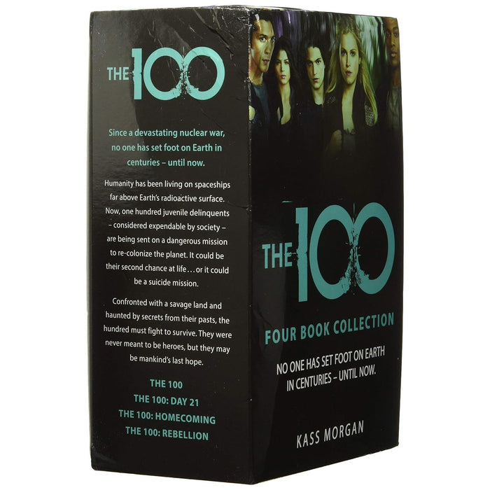 The 100 Complete 4 Books Collection Box Set by Kass Morgan (100, Day 21, Homecoming)